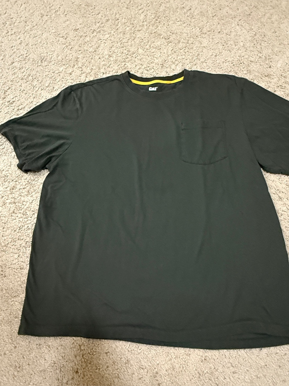TWO Mens CAT Pocket Front Tee